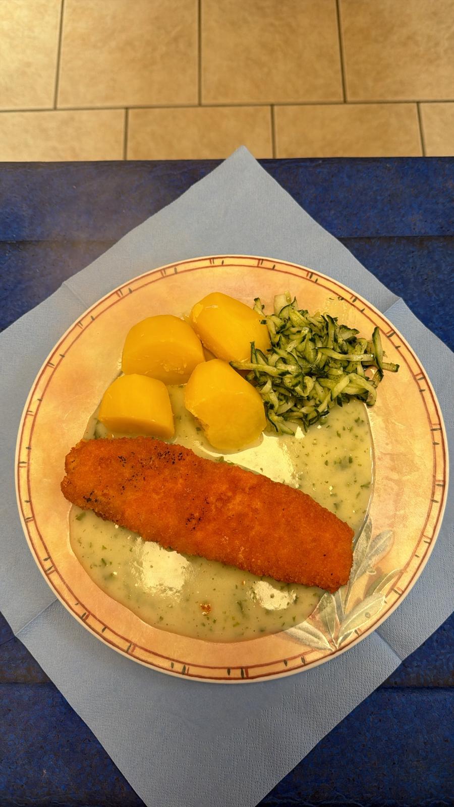 Panierter Seelachs - Rosenküche Gardelegen