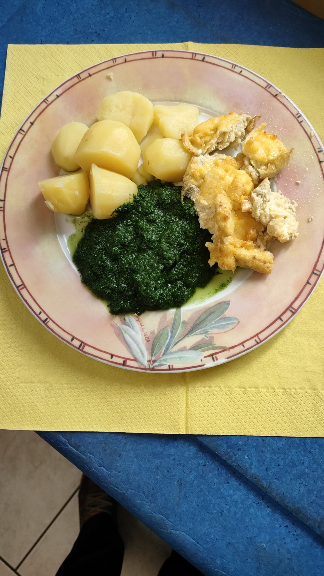 Spinat mit Rührei - Rosenküche Gardelegen