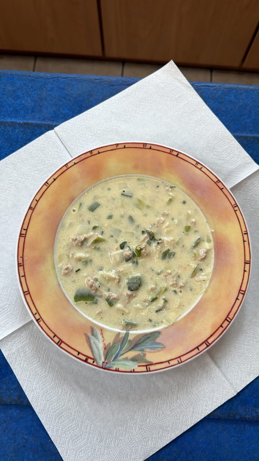 Käse-Lauch-Suppe - Rosenküche Gardelegen