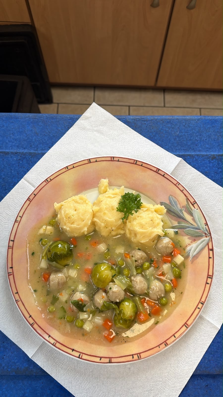 Sommergemüse mit Hackbällchen - Rosenküche Gardelegen